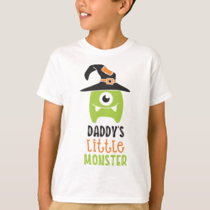 Daddy Little Monster White T-Shirt