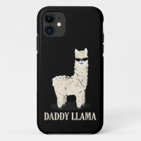 Daddy Llama Alpaca Funny Animal Lover