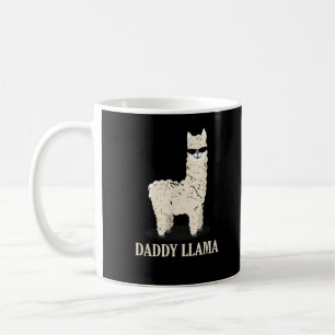 Daddy Llama Alpaca Funny Animal Lover Coffee Mug