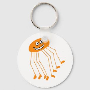Daddy long legs key ring