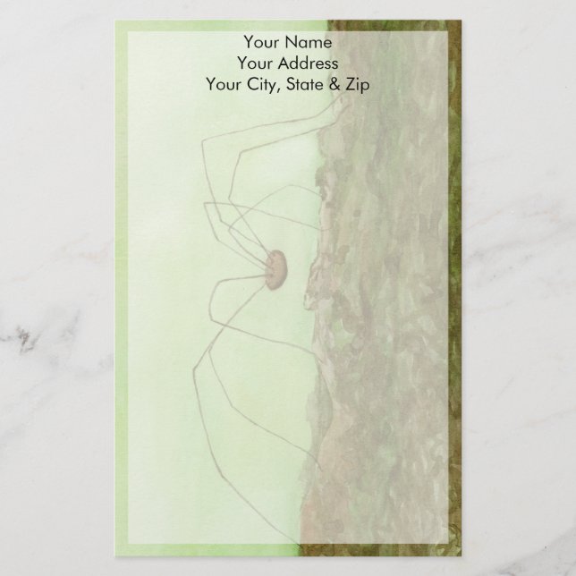 Daddy Long Legs Stationery (Front)