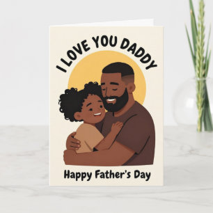 Daddy Love Father's Day Card