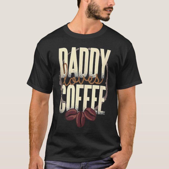 Daddy Loves Coffee Tank Top (Front)