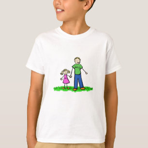 Daddy & Me (Blonde) Blank T-Shirt
