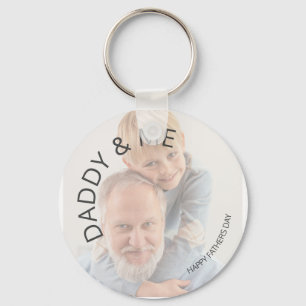 Daddy & Me   Happy Fathers Day   Photo Key Ring