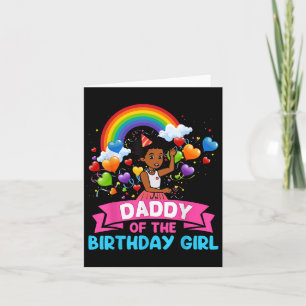 Daddy Of Birthday Girl Gracie Birthday Dolls Girl Card
