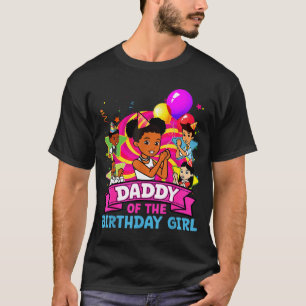 Daddy Of Birthday Girl Gracie Nk Doll Family Decor T-Shirt