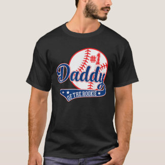 Daddy of Rookie 1st Birthday Baseball Theme Matchi T-Shirt