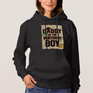 Daddy Of The Birthday Boy   Father Pirate Theme 5t Hoodie
