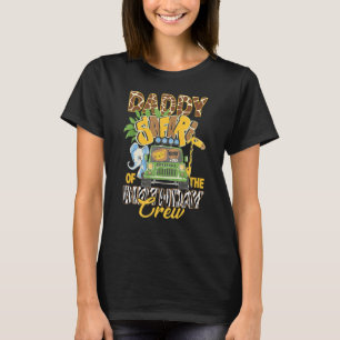 Daddy Of The Birthday Crew Zoo Animal Party Matchi T-Shirt
