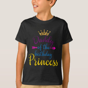 Daddy Of The Birthday Princess Matching Family T-Shirt
