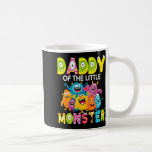 Daddy Of The Little Monster 1st Birthday Boy Party Coffee Mug