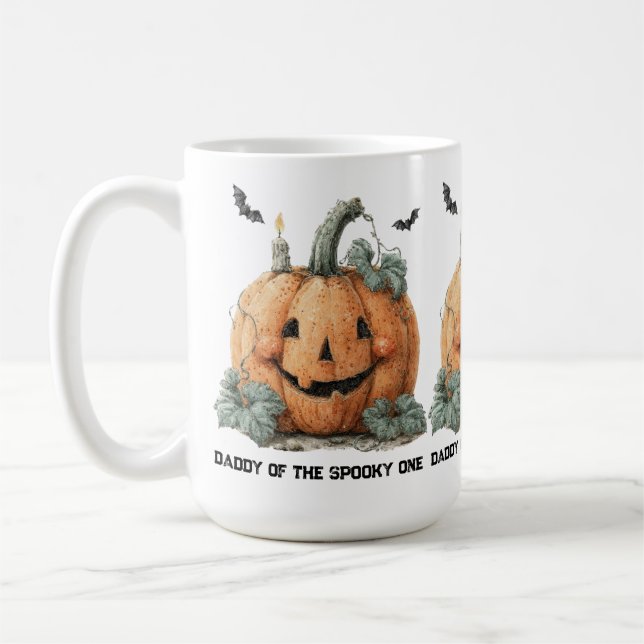 Daddy of the Spooky One Coffee Mug (Left)