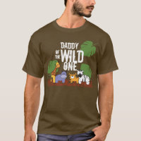 Daddy of the WILD ONE Safari First Birthday brown