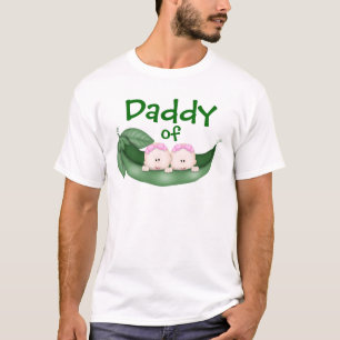 Daddy of Twin Girls T-Shirt