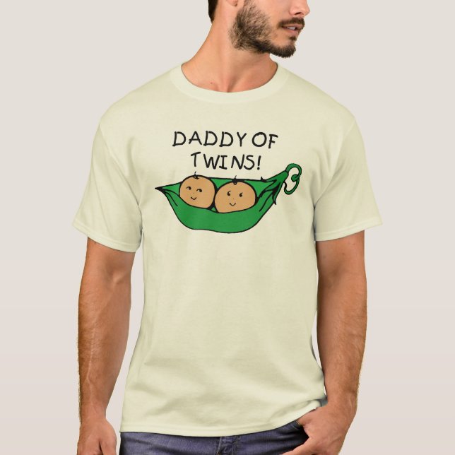 Daddy of Twins Pod T-Shirt (Front)