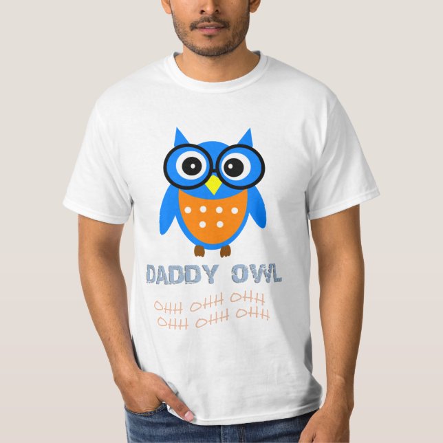 DADDY OWL- Baby DADDY Matching Family T-Shirt (Front)
