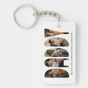 DADDY Photo Letters Key Ring