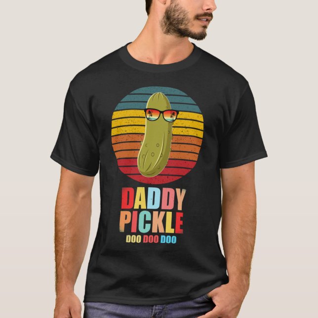 Daddy Pickle - Sour Cucumber Gherkin Essential T-S T-Shirt (Front)
