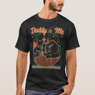 Daddy Plus Me Bond Father's Day Matching Husband B T-Shirt