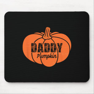 Daddy Pumpkin Matching Family Halloween Thanksgivi Mouse Mat