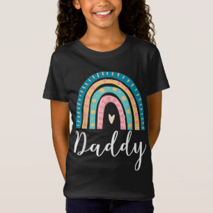 Daddy Rainbow Gifts For Men Dad Family Matching Bi T-Shirt