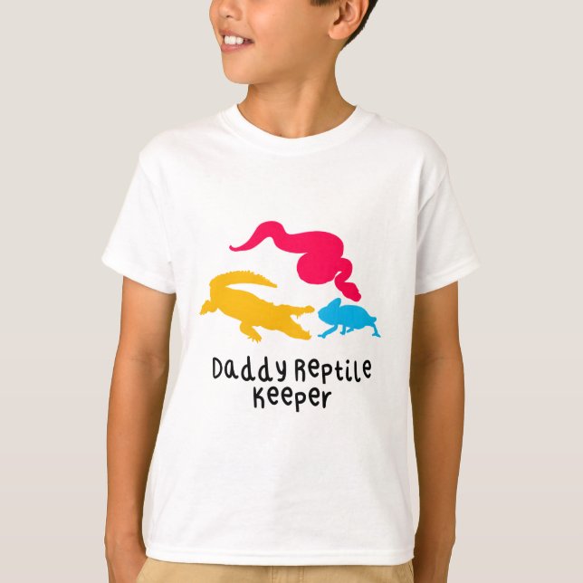 Daddy Reptile Keeper T-Shirt (Front)