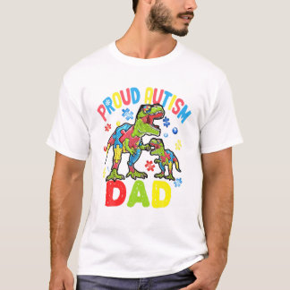 Daddy Rex Autism Awareness T-Shirt