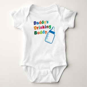 Daddy’s Drinking Buddy Baby Bodysuit
