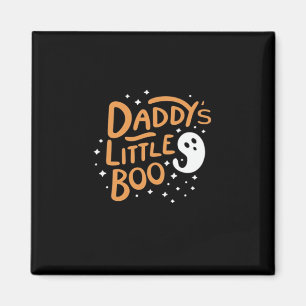 Daddy’s Little Boo, Happy Halloween Magnet