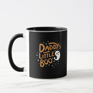 Daddy’s Little Boo, Happy Halloween Mug