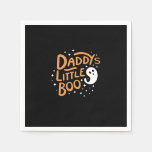 Daddy’s Little Boo, Happy Halloween Napkin