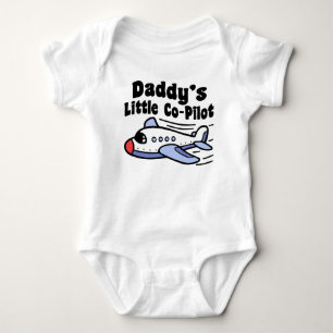 Daddy’s Little Co-Pilot Baby Bodysuit