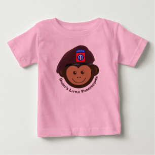 “Daddy’s Little Paratrooper” Baby T-Shirt