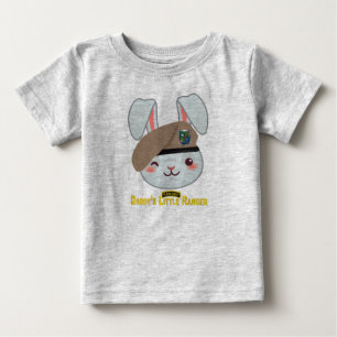 “Daddy’s Little Ranger Bunny” Baby T-Shirt