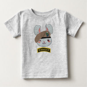 “Daddy’s Little Ranger Bunny” Baby T-Shirt