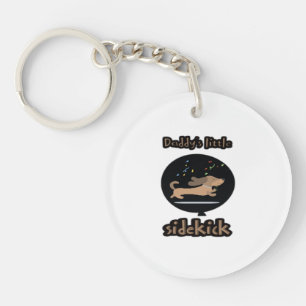 Daddy s little sidekick Acrylic Keychain