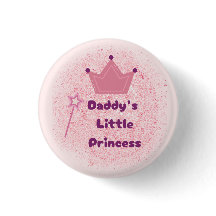 Daddy’s Princess Button