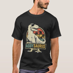 Daddy saurus T Rex Dinosaur Men DaddySaurus Family T-Shirt