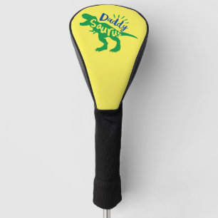 Daddy Saurus T-Rex Silhouette Golf Head Cover