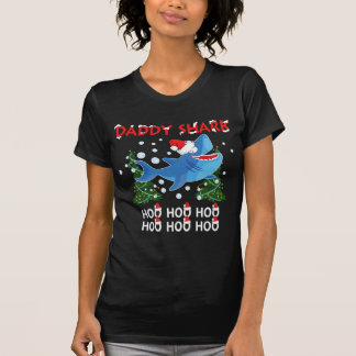 Daddy Shark Christmas T-Shirt