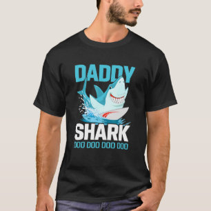 Daddy Shark Doo Doo Doo For Dad T-Shirt
