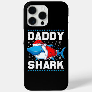 Daddy Shark Santa Fathers Day iPhone 15 Pro Max Case