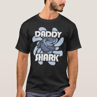 Daddy Shark T-shirt - Dad's Birthday /Father's Day