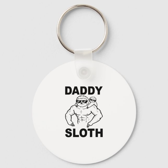 Daddy Sloth Key Ring (Front)