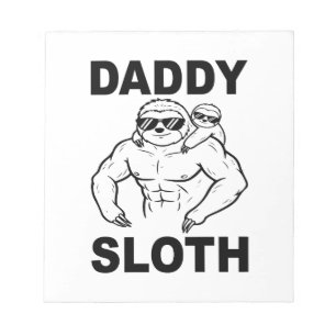 Daddy Sloth Notepad