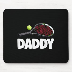 Daddy Tennis S Funny Women Tennis Play Tees Badmin Mouse Mat