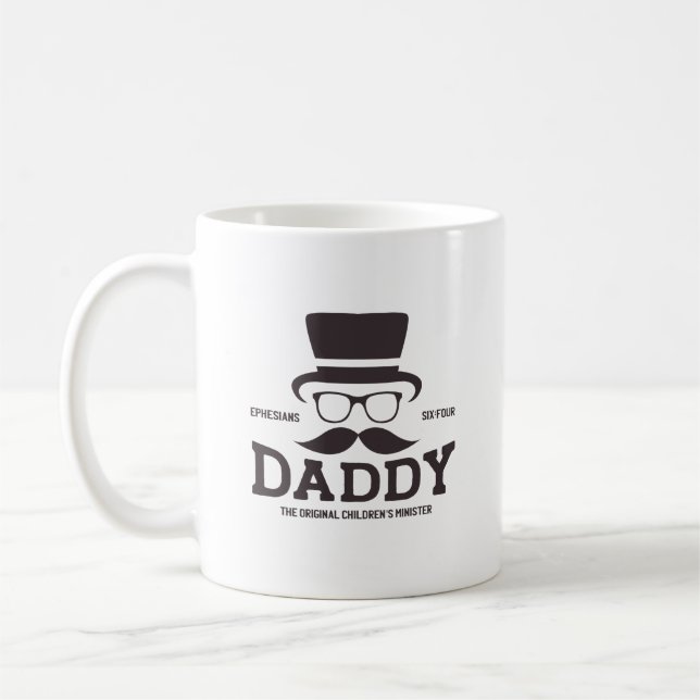 Daddy- The Original Children's Minister Coffee Mug (Left)