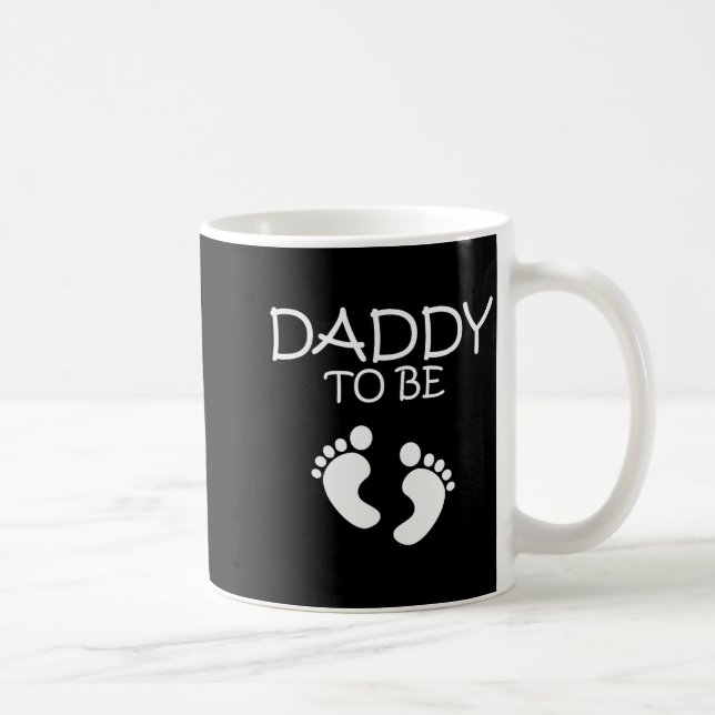 Daddy To Be New Dad Gift Tee  Coffee Mug (Right)