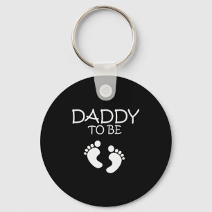 Daddy To Be New Dad Gift Tee Key Ring